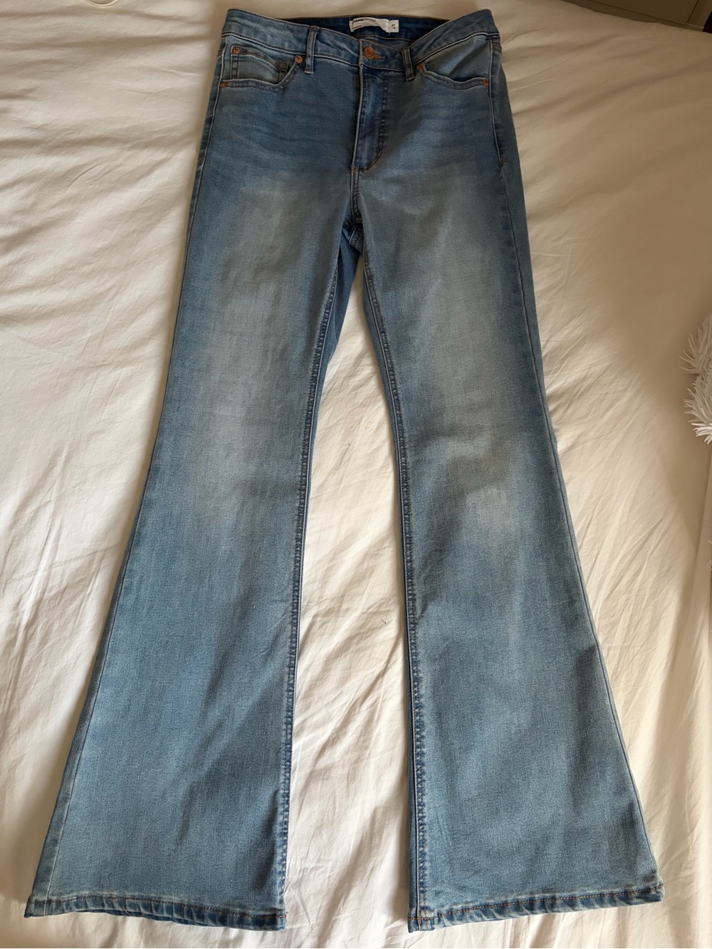 Garage Light Blue Women's Flared Jeans